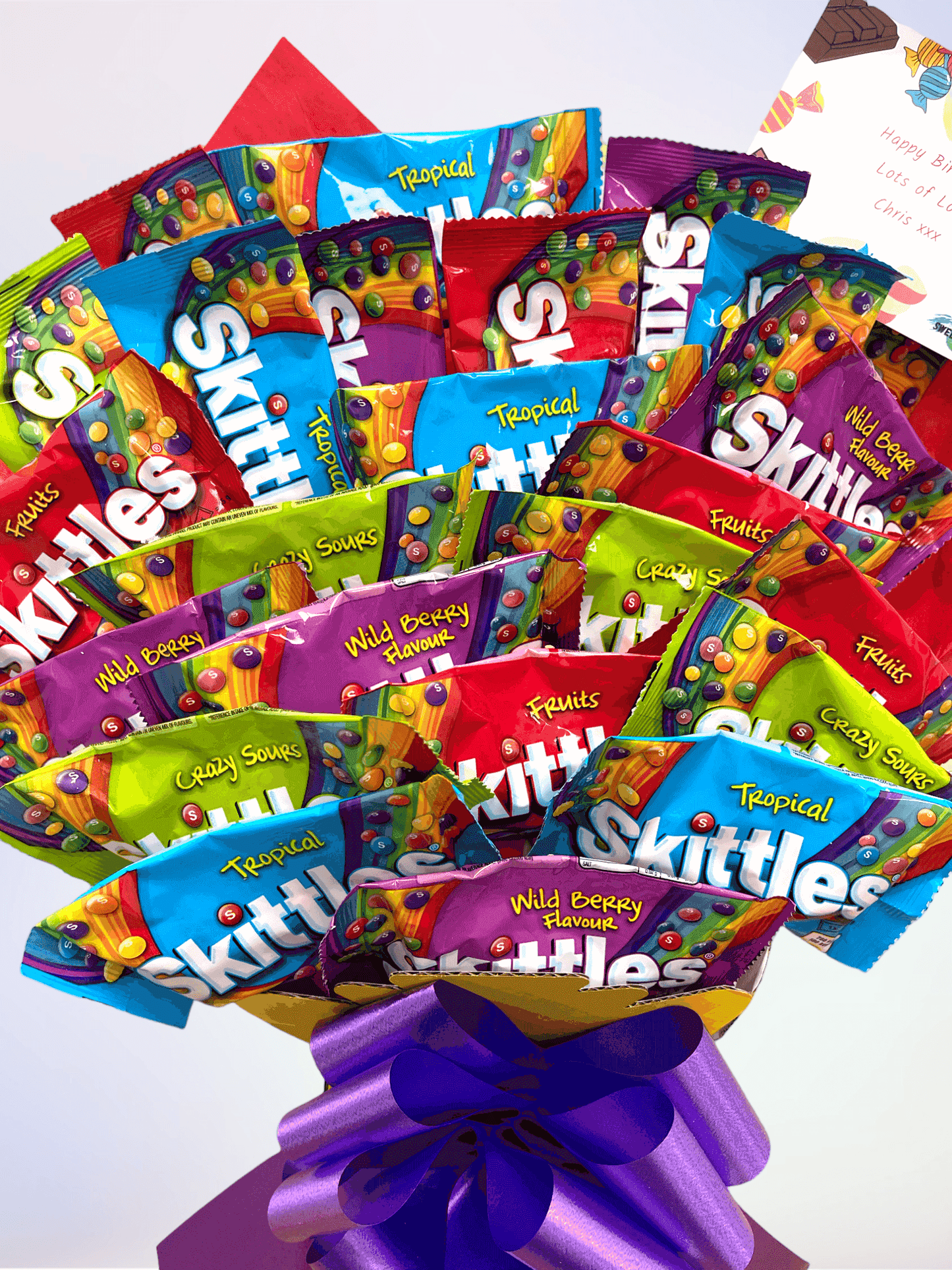 Large Skittles Sweet Bouquet